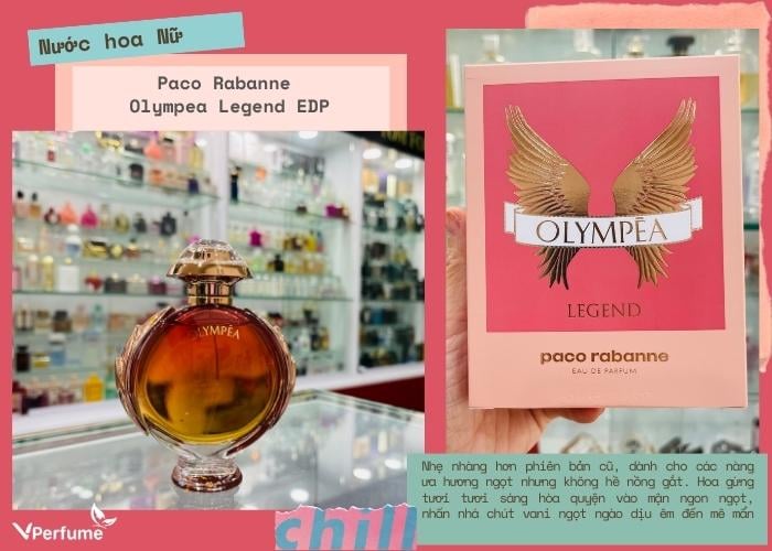 Mùi hương nước hoa Olympea Legend EDP