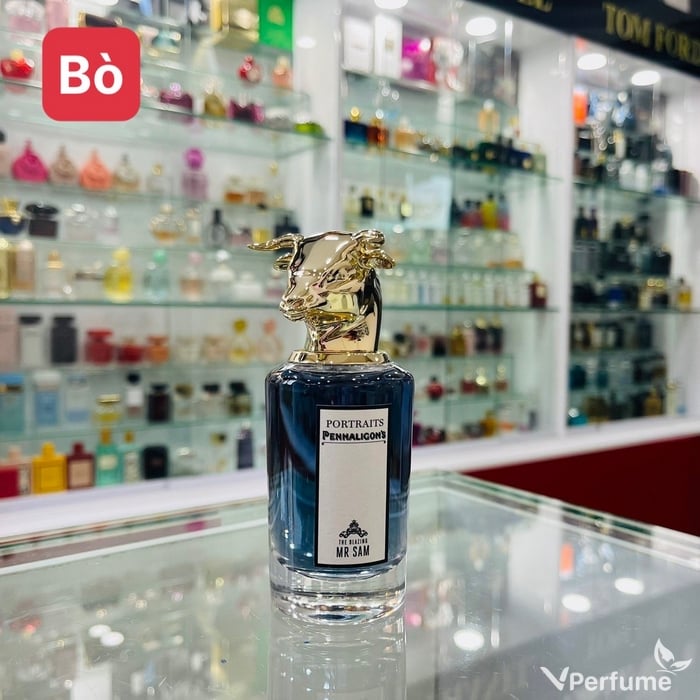 Thiết kế chai nước hoa Penhaligon’s The Blazing Mister Sam