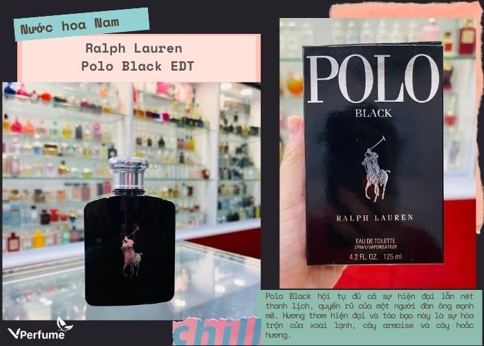 Mùi hương nước hoa Ralph Lauren Polo Black