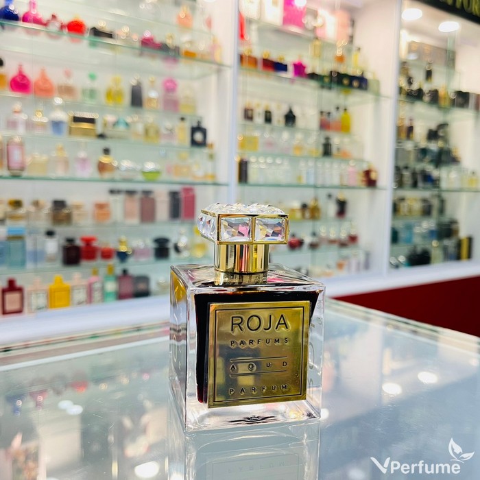 Thiết kế chai nước hoa Roja Dove Aoud Parfum
