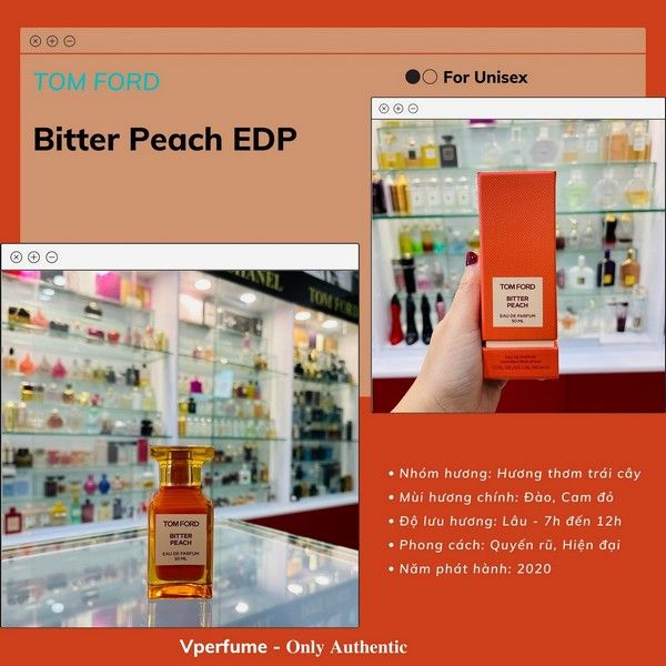 Nước Hoa Unisex Tom Ford Bitter Peach EDP Chính Hãng, Giá Tốt – Vperfume