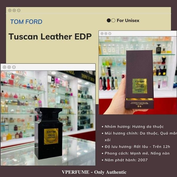 Nước Hoa Unisex Tom Ford Tuscan Leather EDP Chính Hãng, Giá Tốt – Vperfume