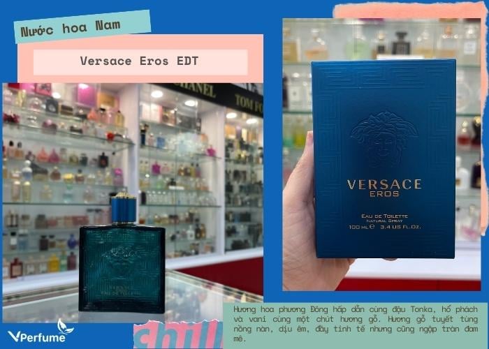 Mùi hương nước hoa Versace Eros EDT