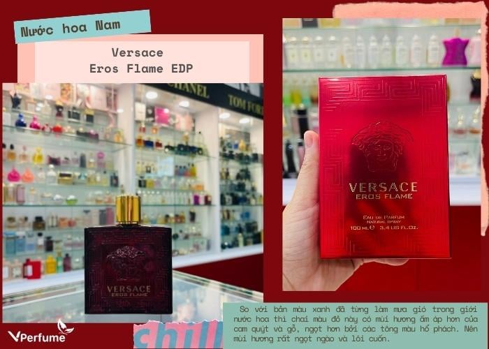 Mùi hương nước hoa Versace Eros Flame