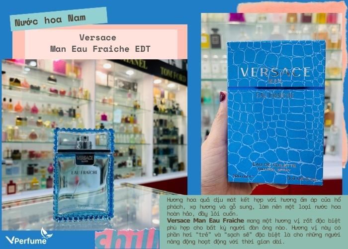 Mùi hương nước hoa Versace Man Eau Fraiche