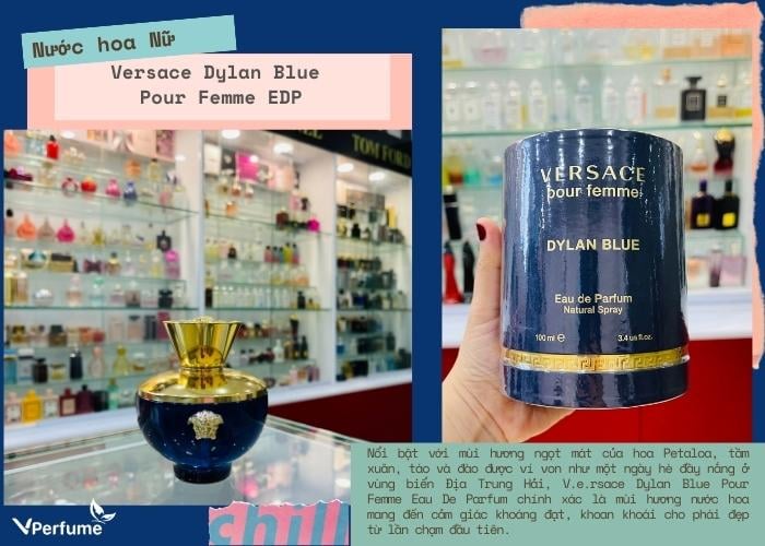 Mùi hương nước hoa Versace Dylan Blue Pour Femme