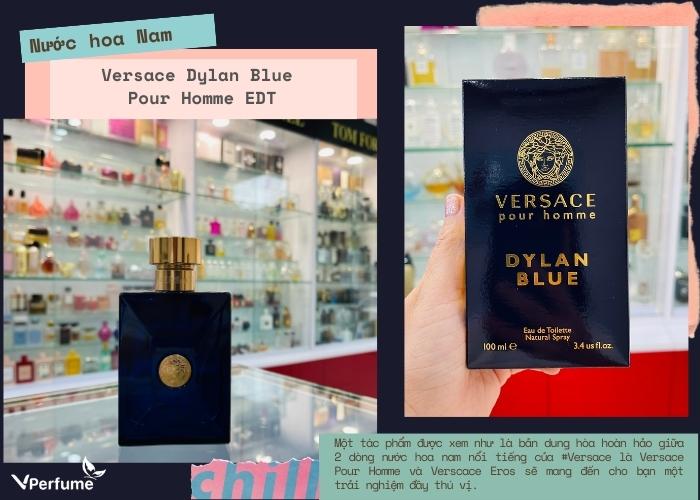 Mùi hương nước hoa Versace Dylan Blue Pour Homme