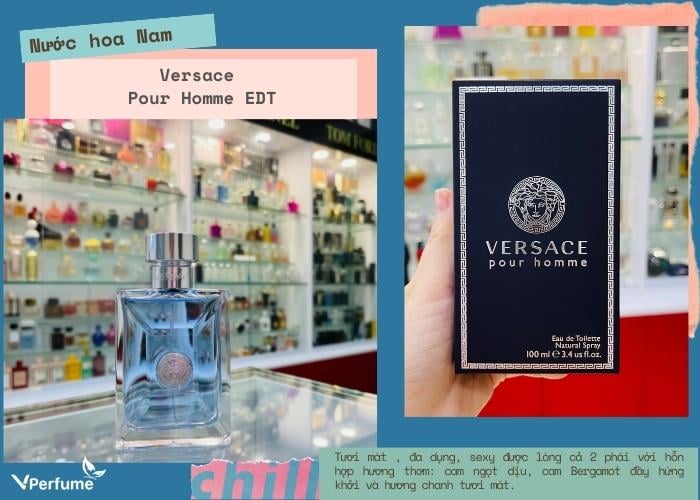 Nước hoa nam Versace Pour Homme