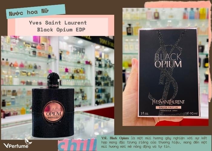 Mùi hương nước hoa YSL Black Opium