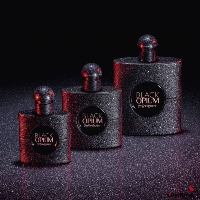 Thiết kế chai nước hoa Yves Saint Laurent Black Opium EDP Extreme