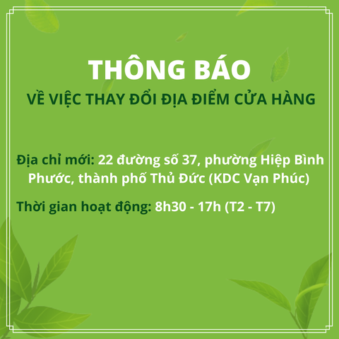 [𝗧𝗵𝗼̂𝗻𝗴 𝗯𝗮́𝗼] THAY ĐỔI ĐỊA ĐIỂM CỬA HÀNG