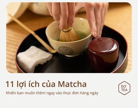 11 LỢI ÍCH CỦA MATCHA KHIẾN BẠN MUỐN BỔ SUNG NGAY VÀO THỰC ĐƠN