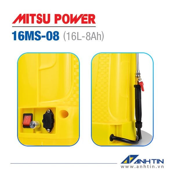 Bình xịt điện MITSU POWER 16MS-08