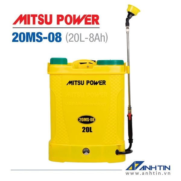 Bình phun thuốc sâu bằng điện Mitsu Power 20MS-08