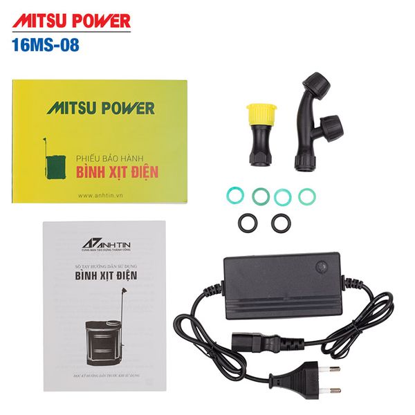 phụ tùng bình xịt điện mitsu power 16ms-08