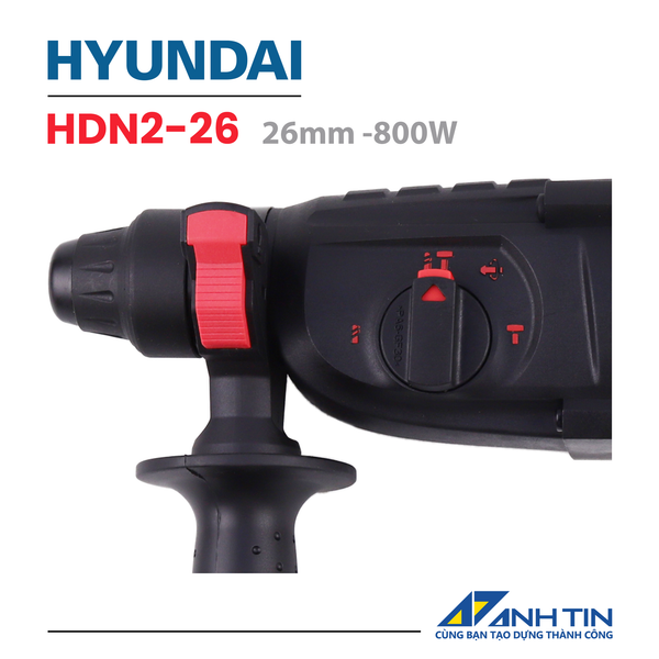 Máy khoan đa năng 26mm HYUNDAI HDN2-26
