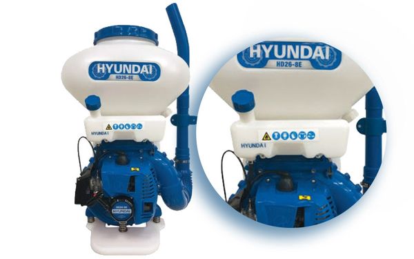 máy phun hạt Hyundai