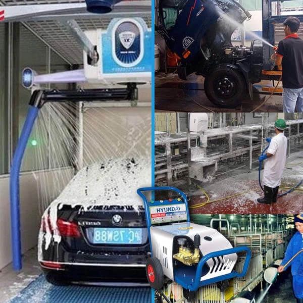 máy rửa xe tự động