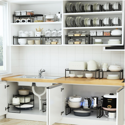 Những giải pháp tiết kiệm không gian cho căn bếp