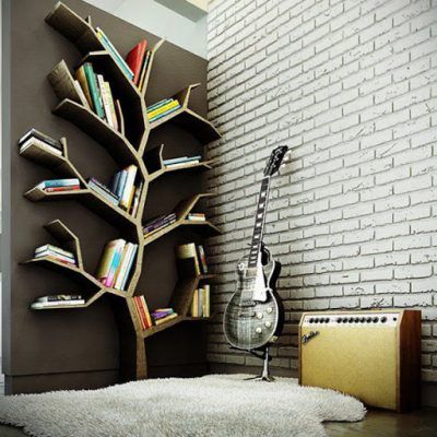 Kệ sách sáng tạo độc đáo
