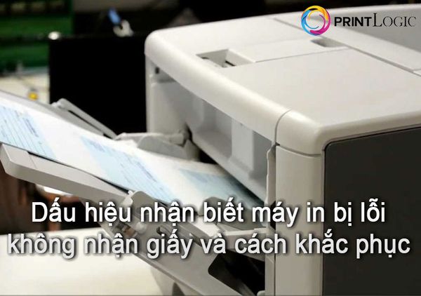 Dấu hiệu nhận biết máy in không nhận giấy vầ 3 cách khắc phục