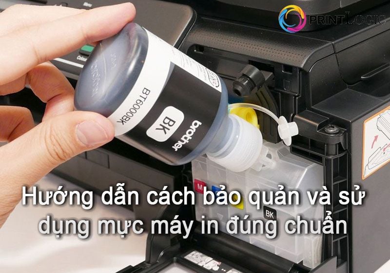 3 cách bảo quản và sử dụng mực máy in đúng chuẩn