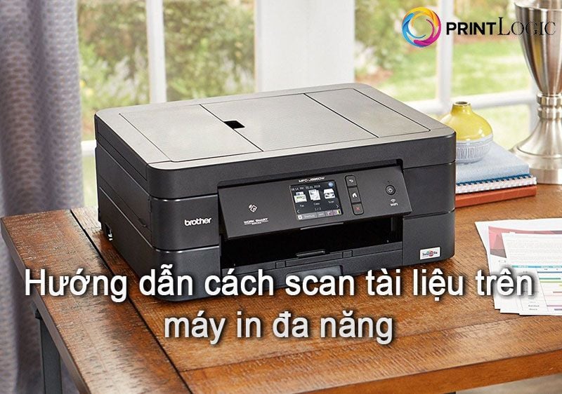 Hướng dẫn cách scan tài liệu trên máy in đa năng