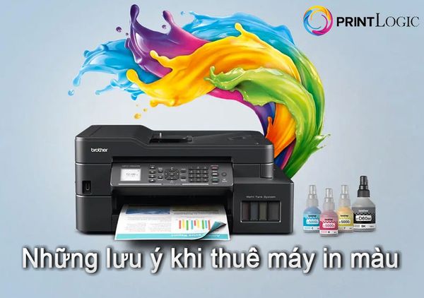 4 điều cần lưu ý khi thuê máy in màu
