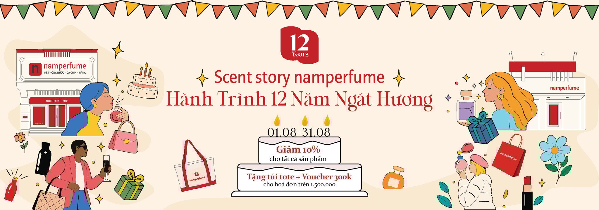 namperfume - Hành trình 12 năm ngát hương