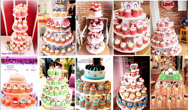 Bánh cupcake sinh nhật 002