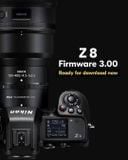 Nikon đã phát hành bản cập nhật firmware phiên bản 3.0 cho máy ảnh Z8
