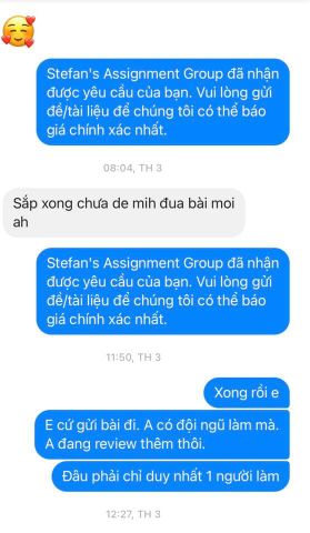 Đừng lo lắng khi gửi nhiều bài cho Stefan Group cùng 1 lúc nhé.