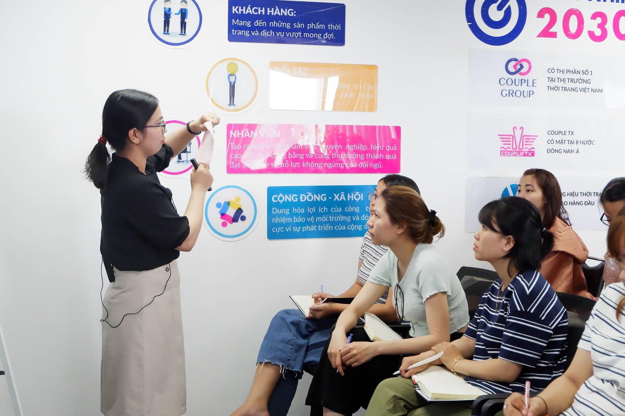 KHÓA HỌC CHẤT LIỆU SẢN PHẨM - COUPLE GROUP TRAINING AND DEVELOPMENT
