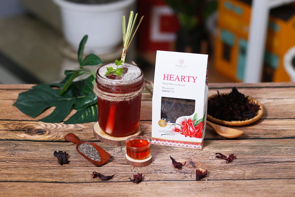 Hibiscus Tea Chia Seeds