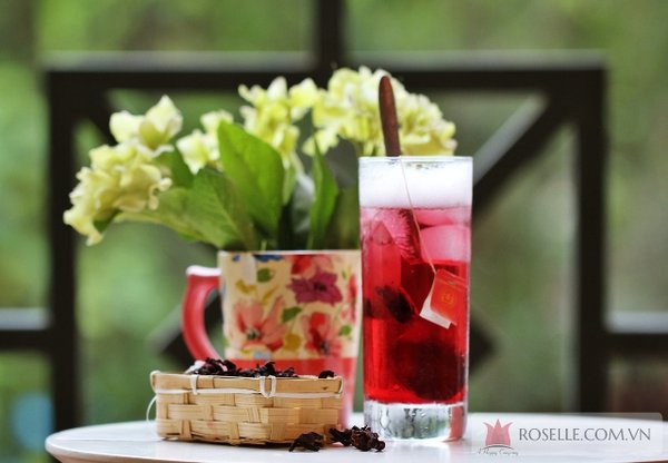 Hồng Trà Sủi Bọt Hibiscus