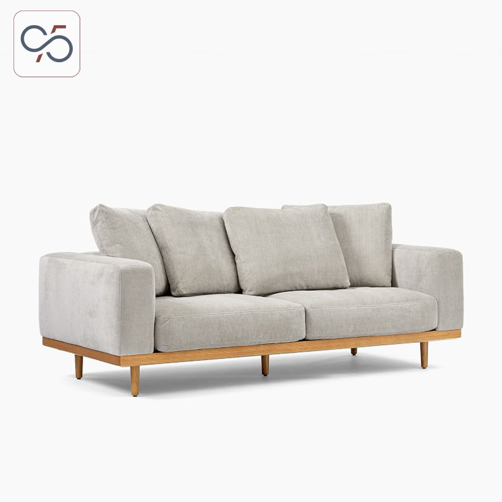 CAMA sofa văng nỉ khung gỗ bọc vải hiện đại – 95S VIỆT NAM