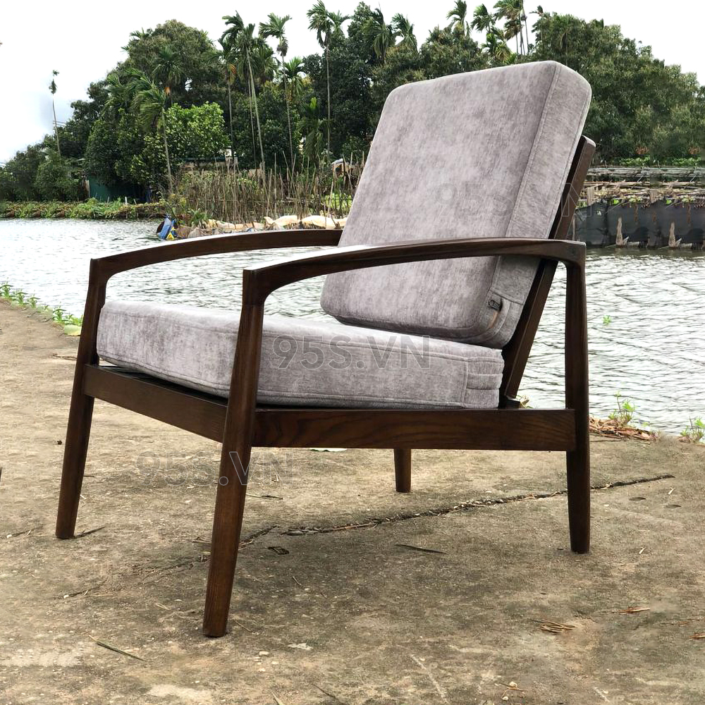 Ghế-sofa-đơn-gỗ-sồi-Ghế-thư-giãn-Kai-Paper-Armchair