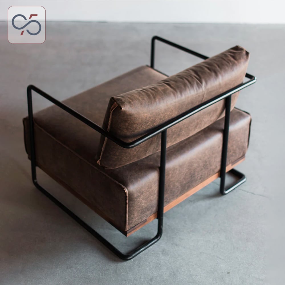 sofa-đơn-colin-armchair-bọc-da-khung-chân-sắt