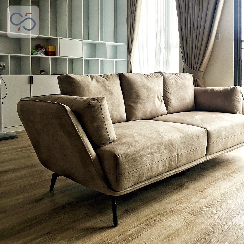 Sofa-MORRISON-Arketipo-italia-văng-bọc-da-nỉ-chân-sắt