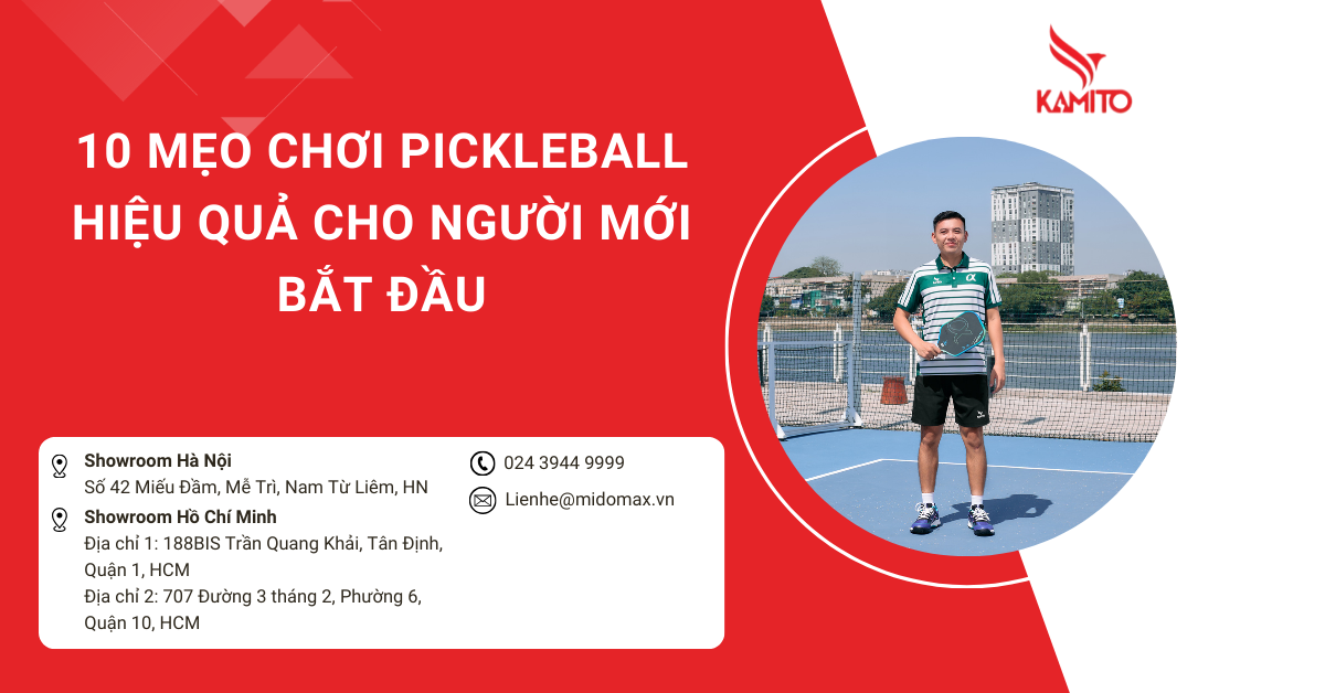 10 Mẹo chơi PickleBall hiệu quả cho người mới bắt đầu