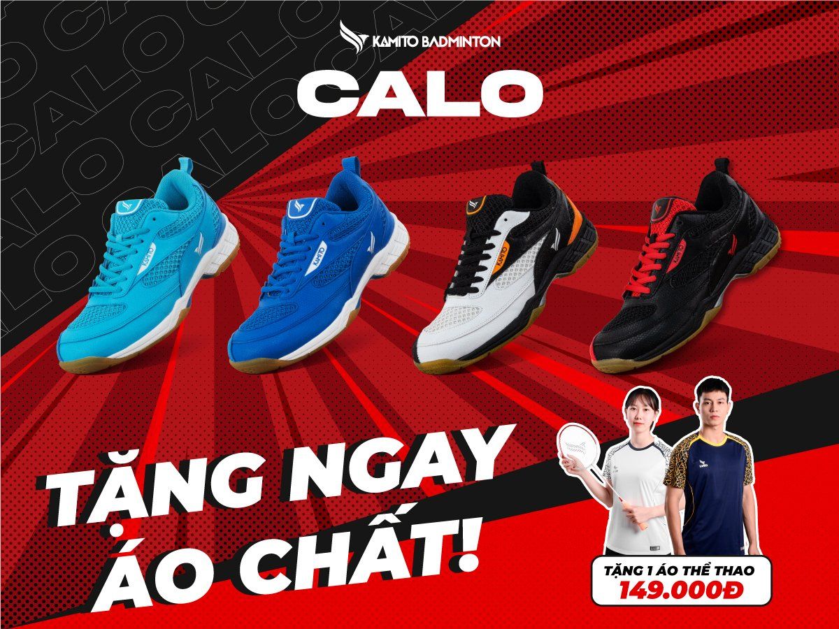 CHÍNH THỨC RA MẮT GIÀY CẦU LÔNG KAMITO CALO – CHƠI HẾT MÌNH, THỎA ĐAM MÊ