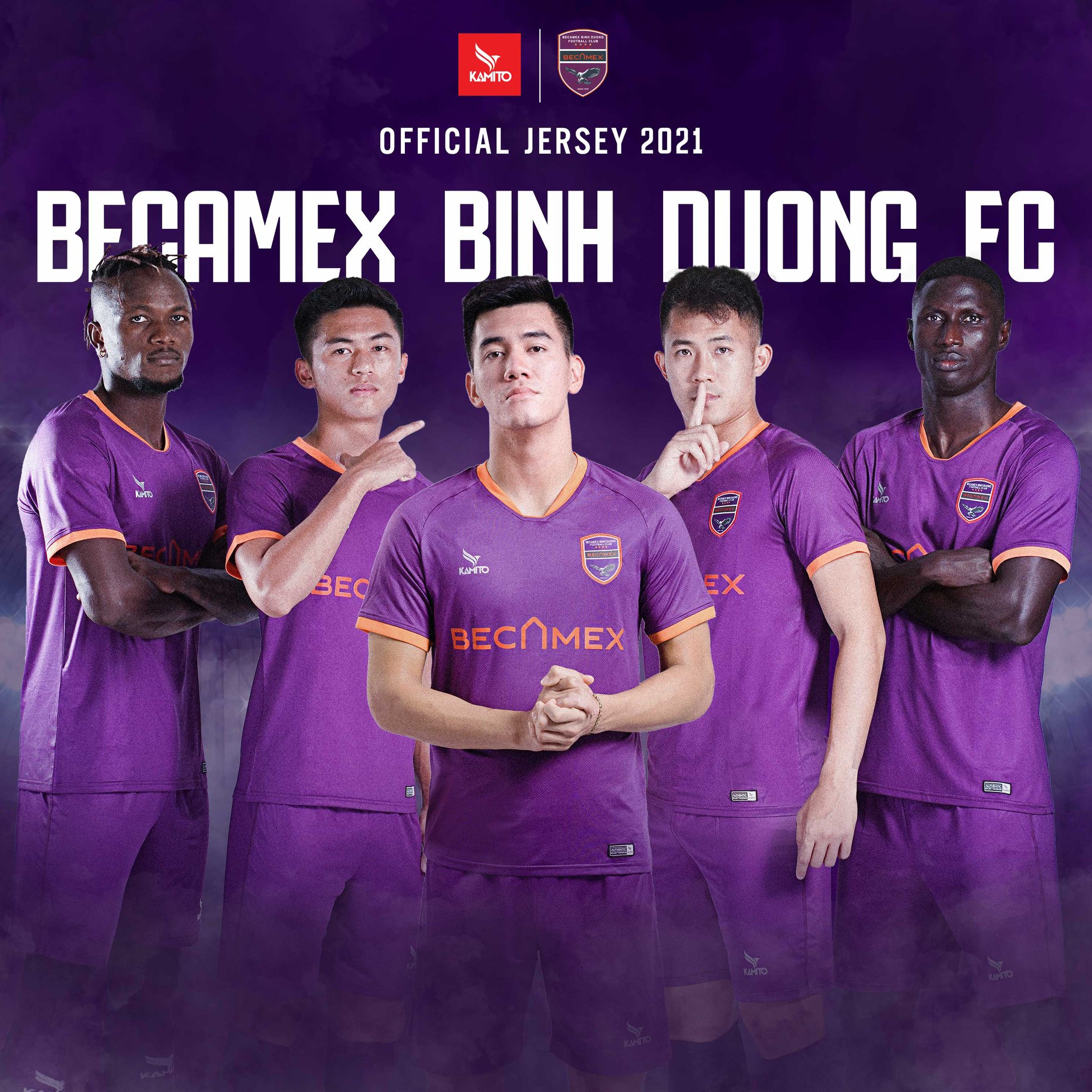 KAMITO RA MẮT HỘP ÁO ĐẤU PREMIUM CÁC CLB ĐANG THI ĐẤU TẠI V.LEAGUE