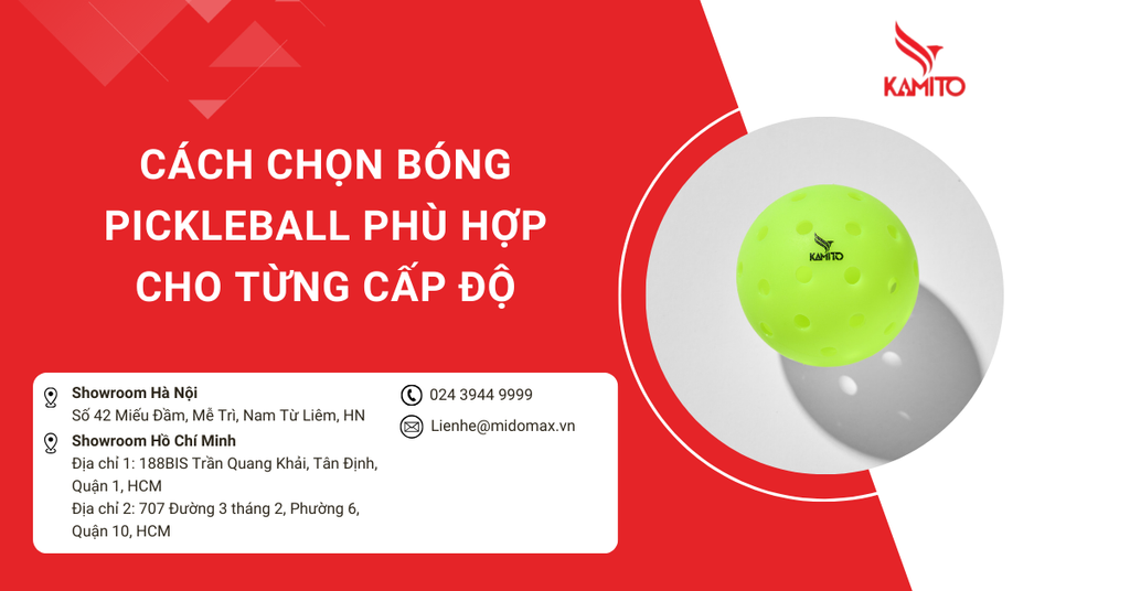 Cách chọn bóng Pickleball phù hợp cho từng cấp độ