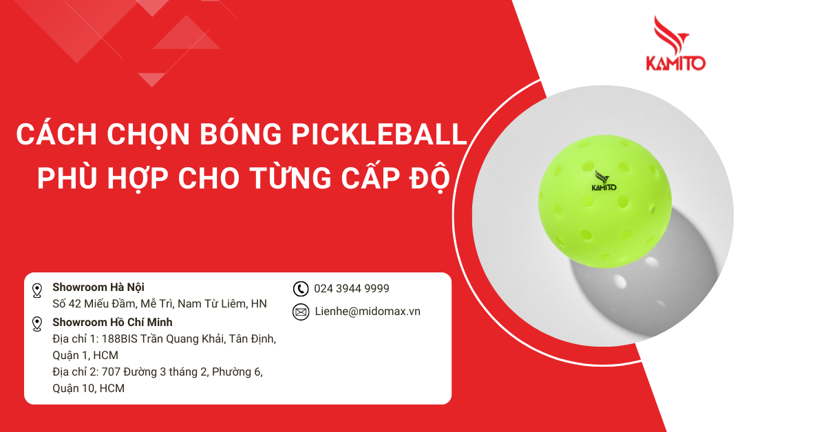 Cách chọn bóng Pickleball phù hợp cho từng cấp độ