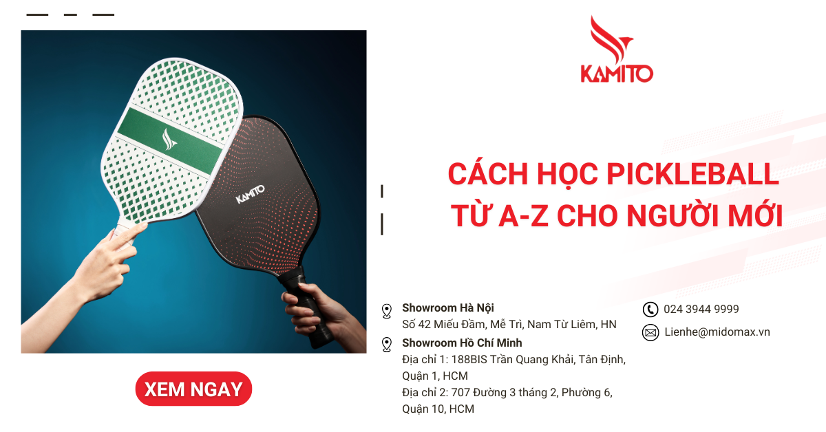 Cách học Pickleball từ A-Z cho người mới