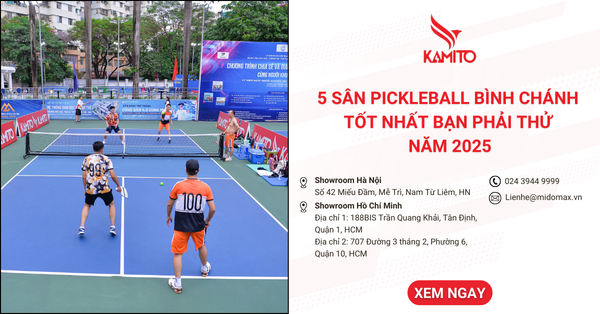 5 Sân Pickleball Bình Chánh tốt nhất bạn phải thử trong năm 2025
