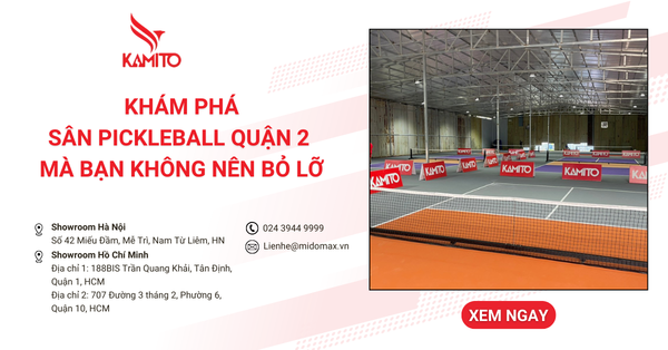Khám phá 10 sân Pickleball Quận 2 mà bạn không nên bỏ lỡ