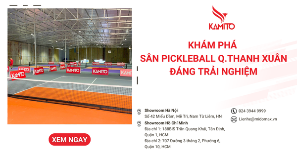 Khám phá sân Pickleball Q.Thanh Xuân đáng trải nghiệm
