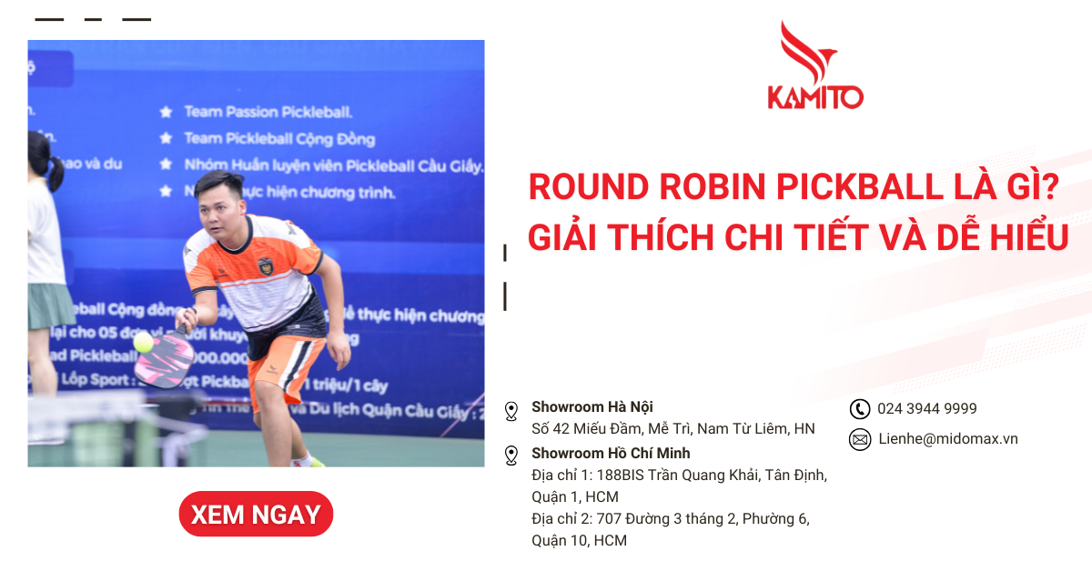 Round Robin trong Pickball là gì? Giải thích chi tiết và dễ hiểu