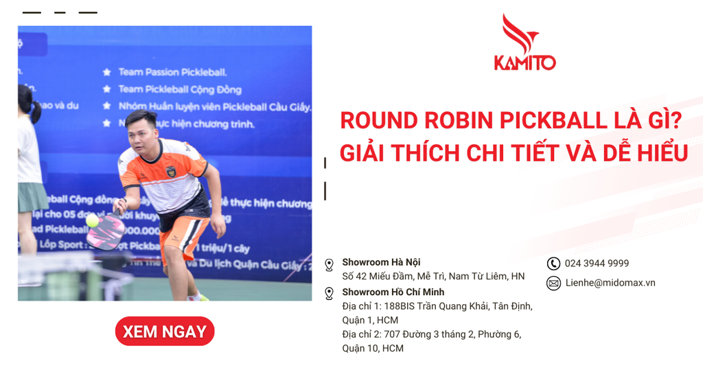 Round Robin trong Pickball là gì? Giải thích chi tiết và dễ hiểu